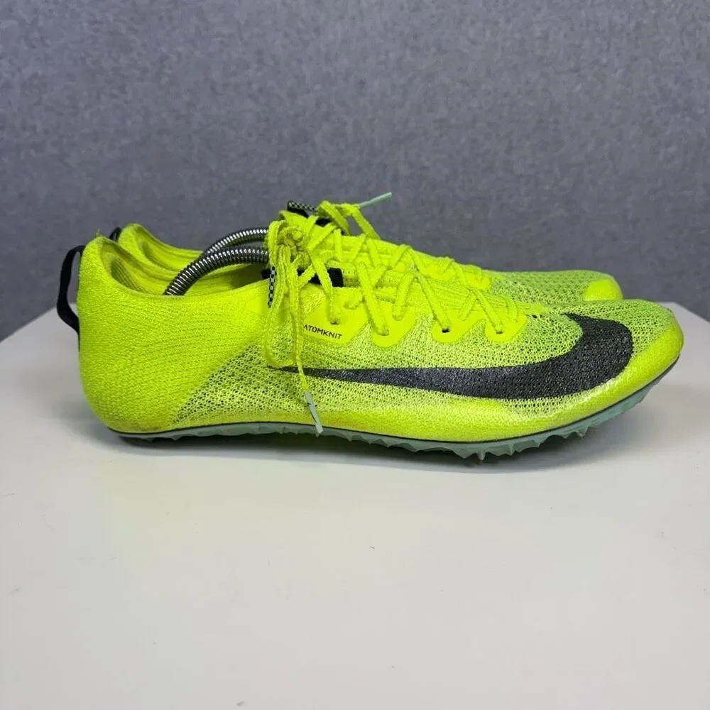 New Nike Zoom Superfly Elite 2 Track Cleats Men's Size 12.5 Green DR9923-700